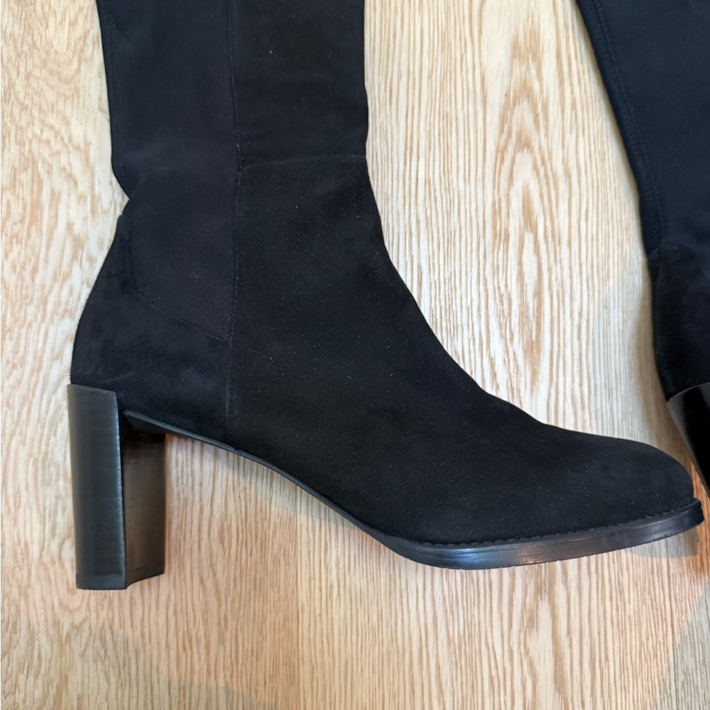 Stuart Weitzman Suede 5050 Over the Knee Boots 11.5 US new without box - Picture 7 of 14